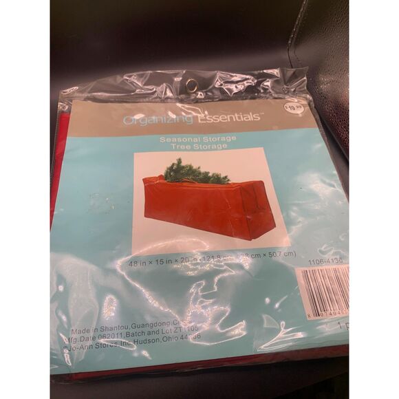 Organizing Essentials Christmas Tree Storage Bag Stores Disassembled Artificial - Picture 1 of 3